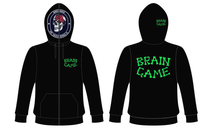 BG Full Zip “Grinch” Hoodie