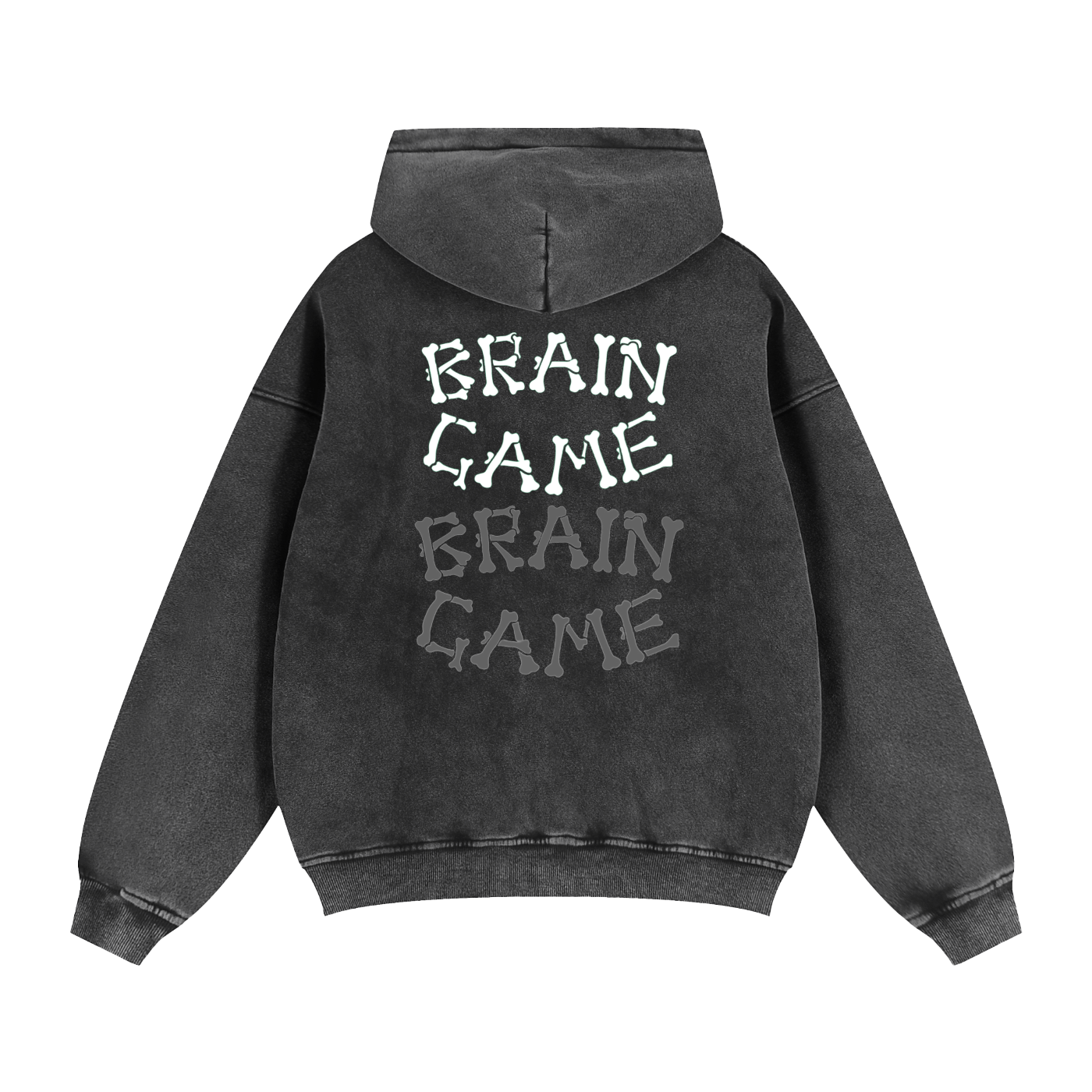 BG Zip Boxy Hoodie