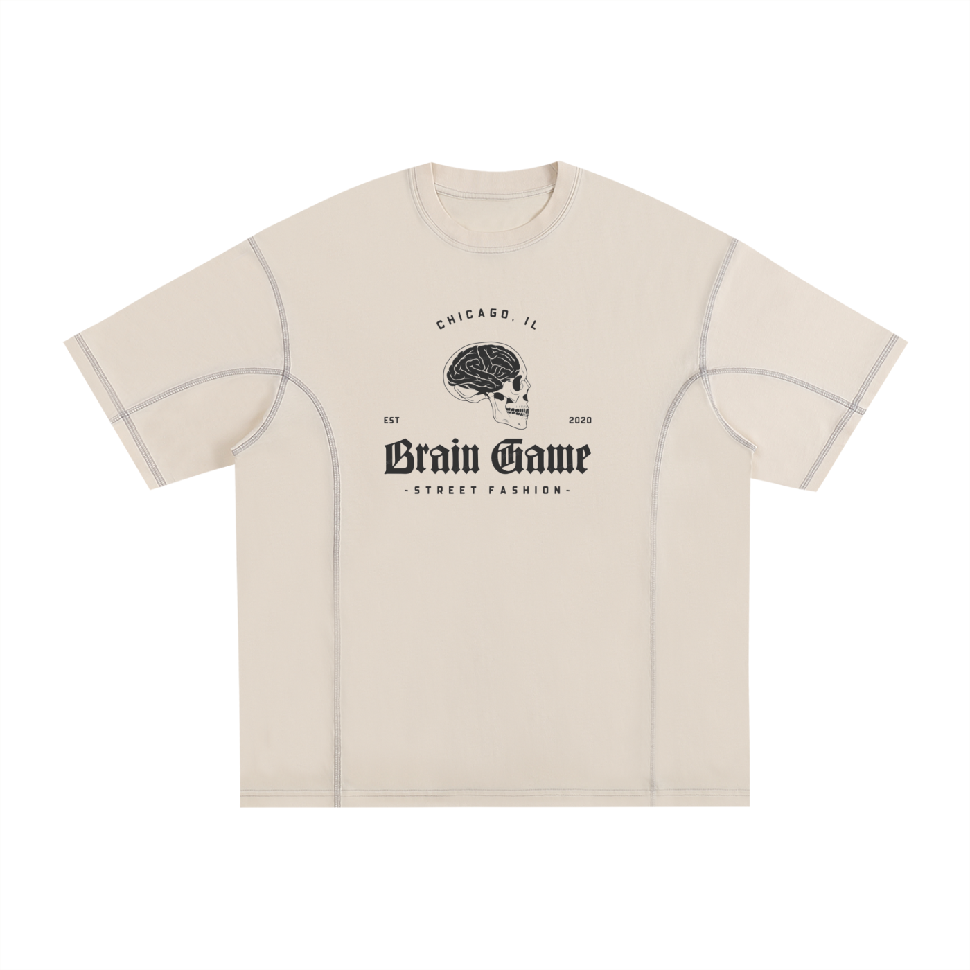 BG Reverse Stitched Cotton Tee