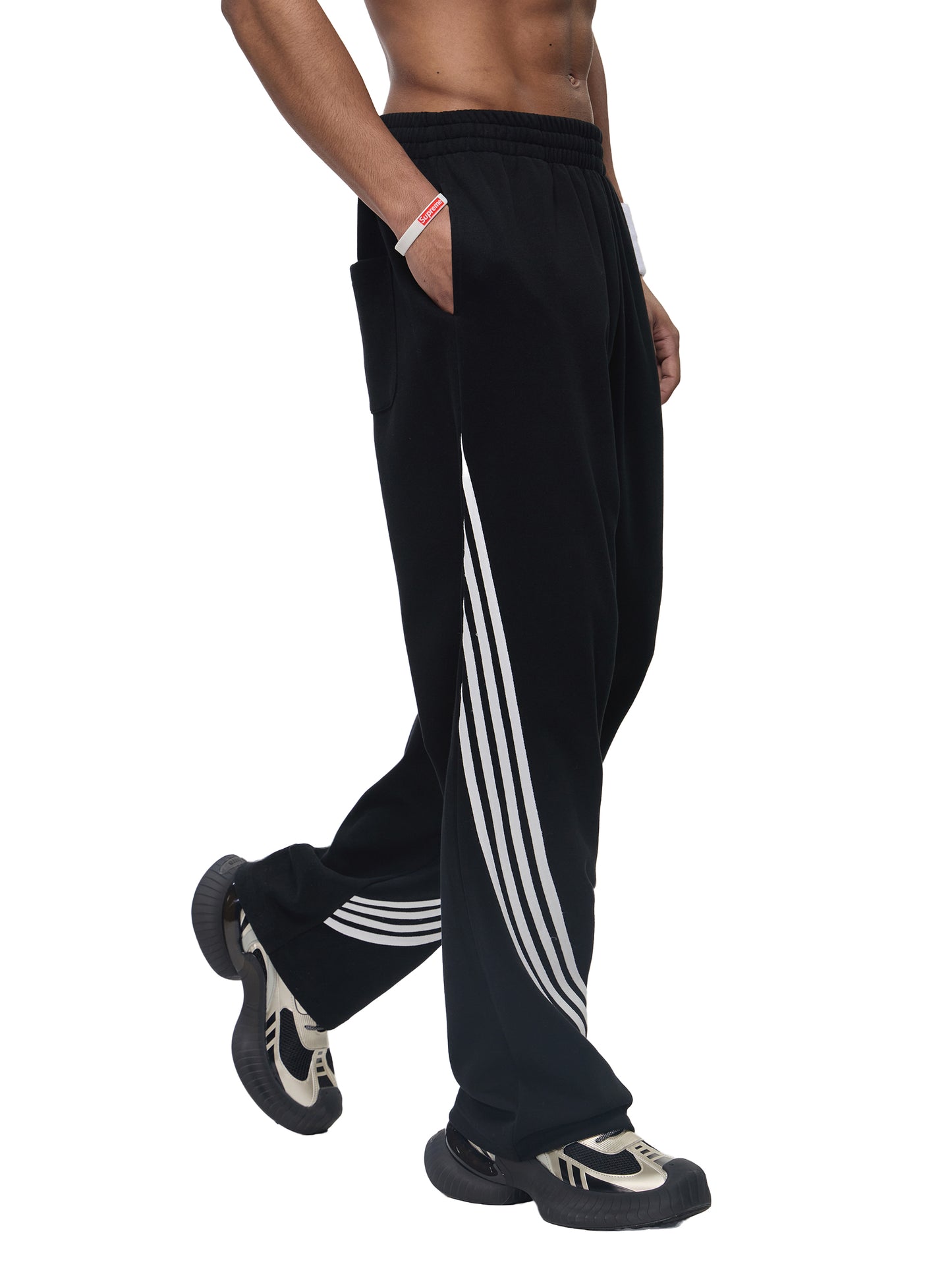 BG “Curved Stripe's” Sweatpants