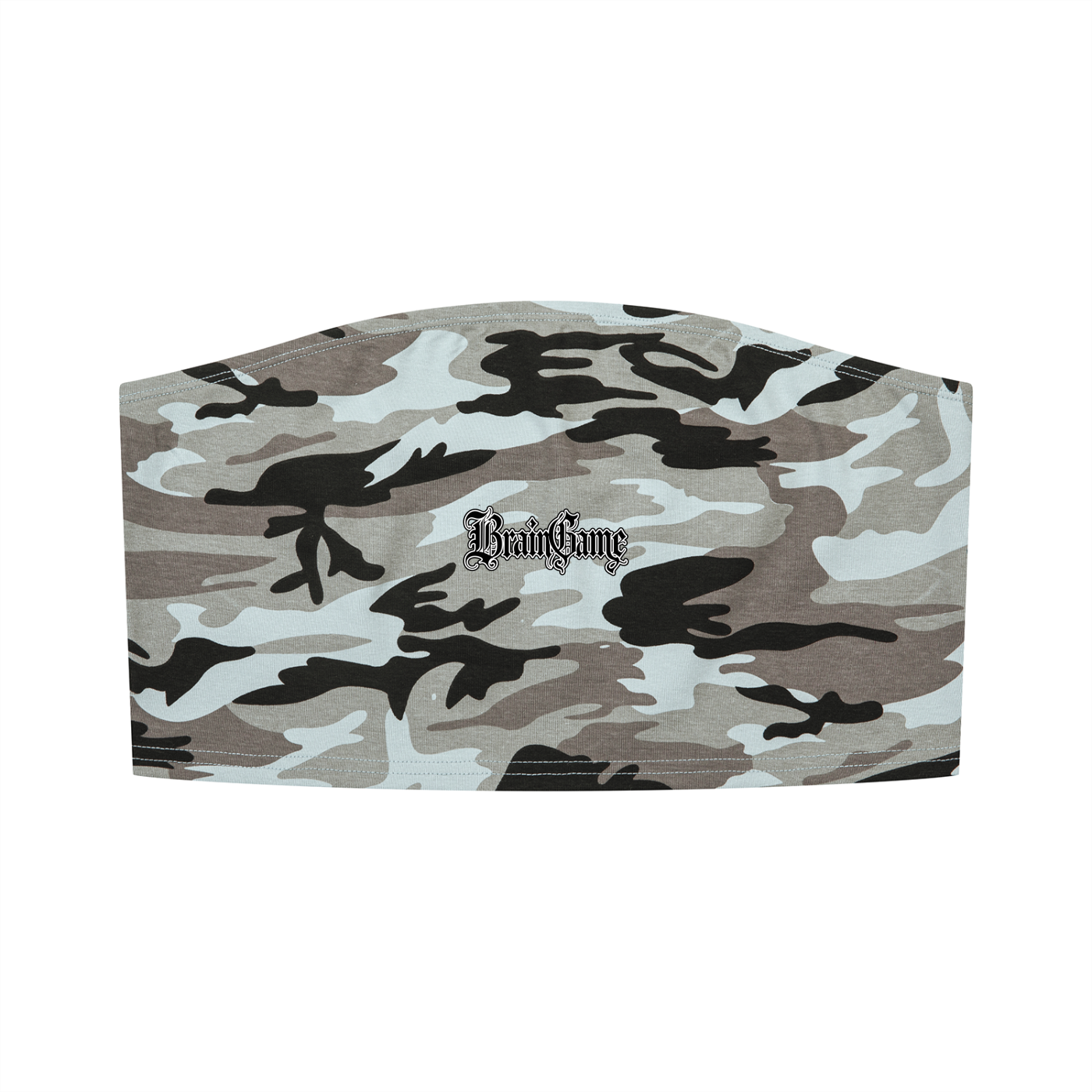 BG Women’s “Royalty” Camo Cropped Tube Top
