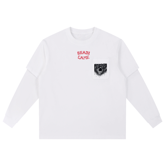 BG Dark Days Layered Oversized Tee