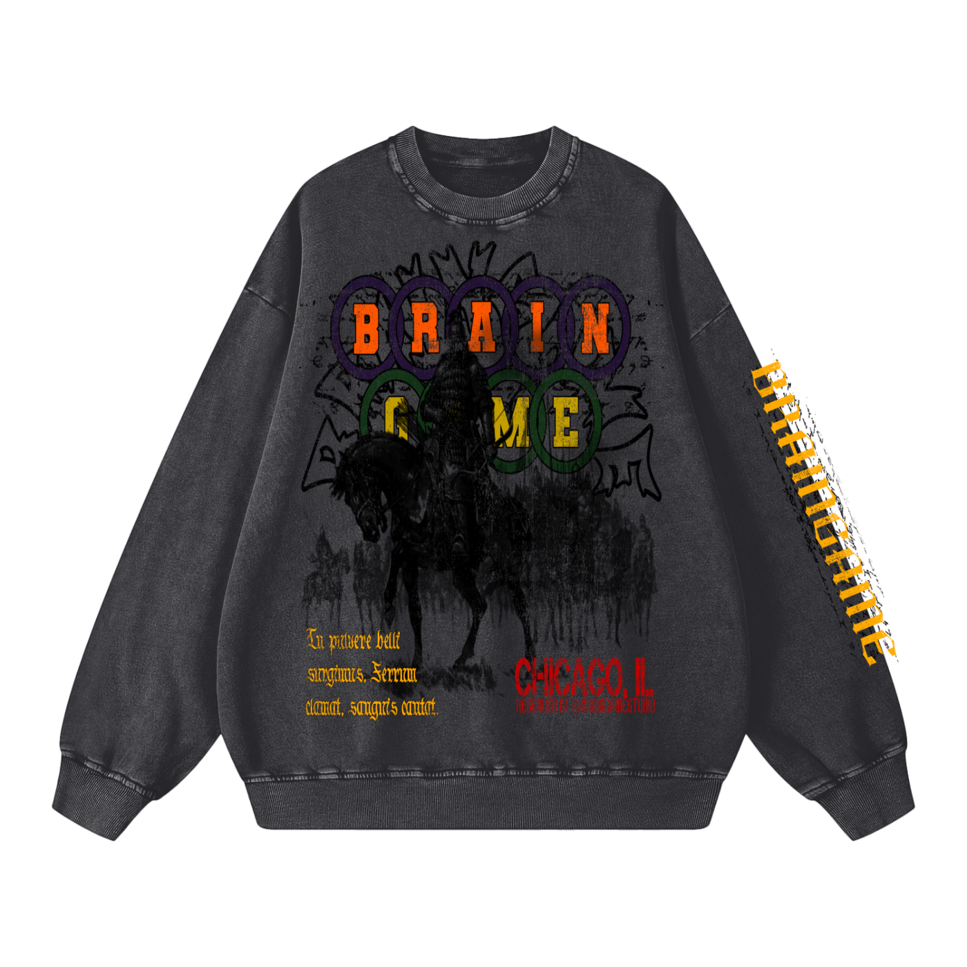 BG “Warrior” Oversized Sweatshirt