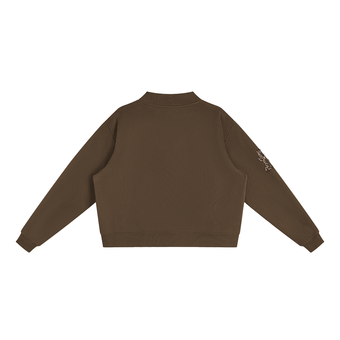 BG Essential “New Wave” Mock-Neck Crew
