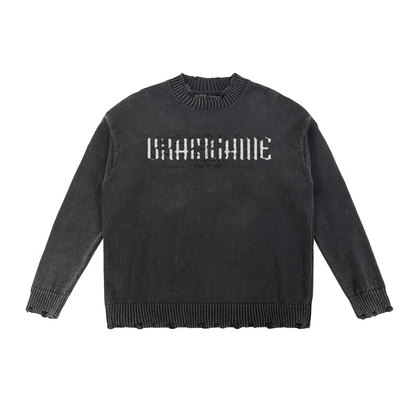 BG “Frayed” Sweater