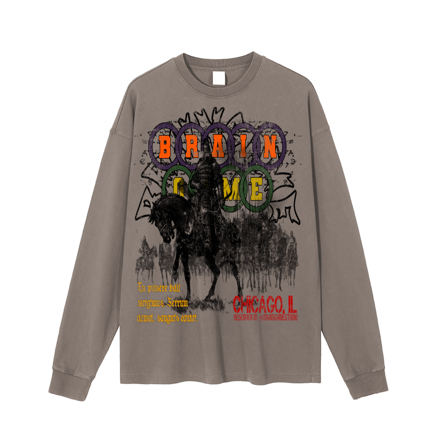 BG “Warrior” Vintage Washed  T-Shirt