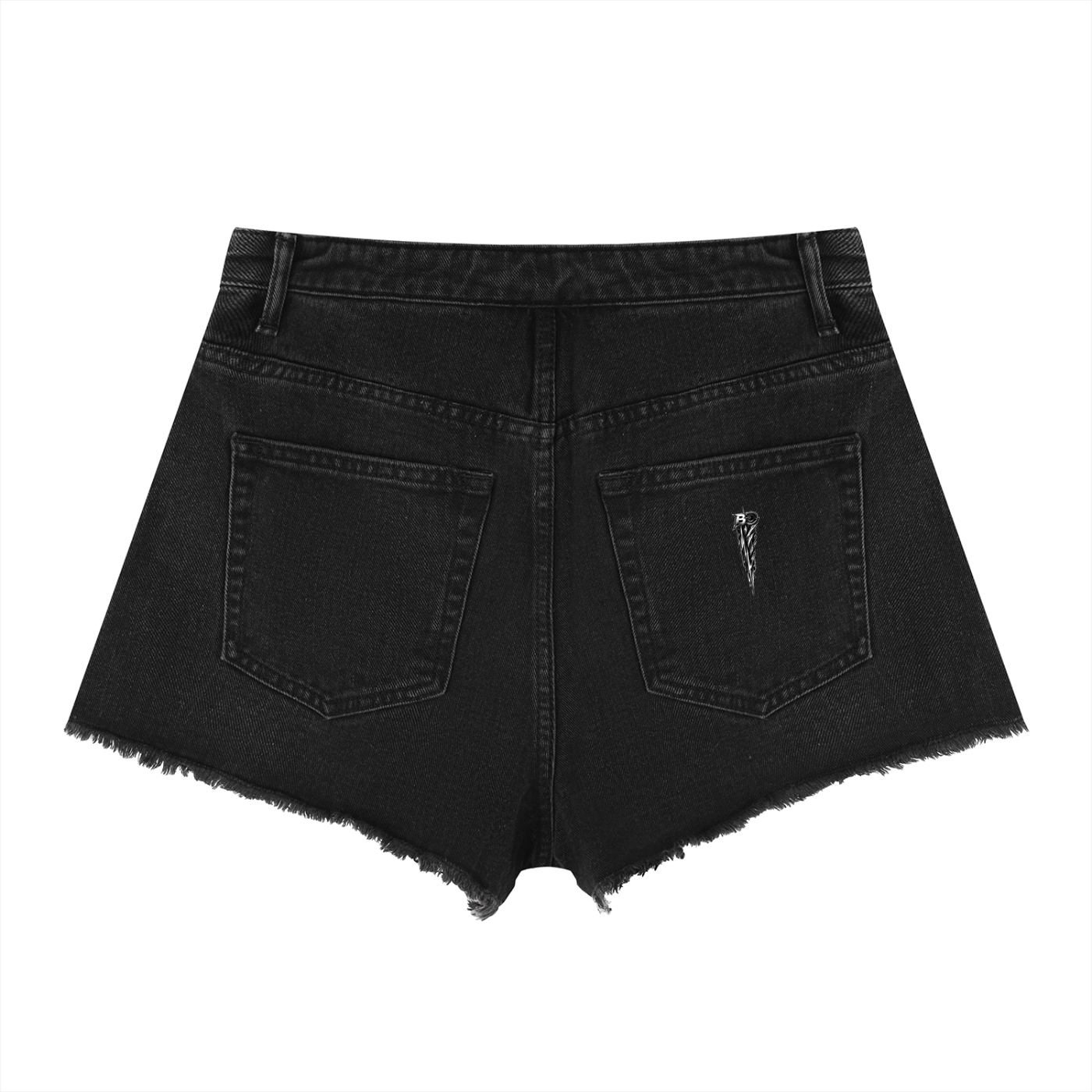 BG Women’s Vintage Wash High Rise JeanShorts