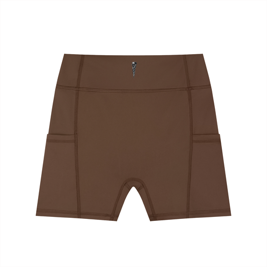BG High-Waisted Biker Shorts(Pockets)