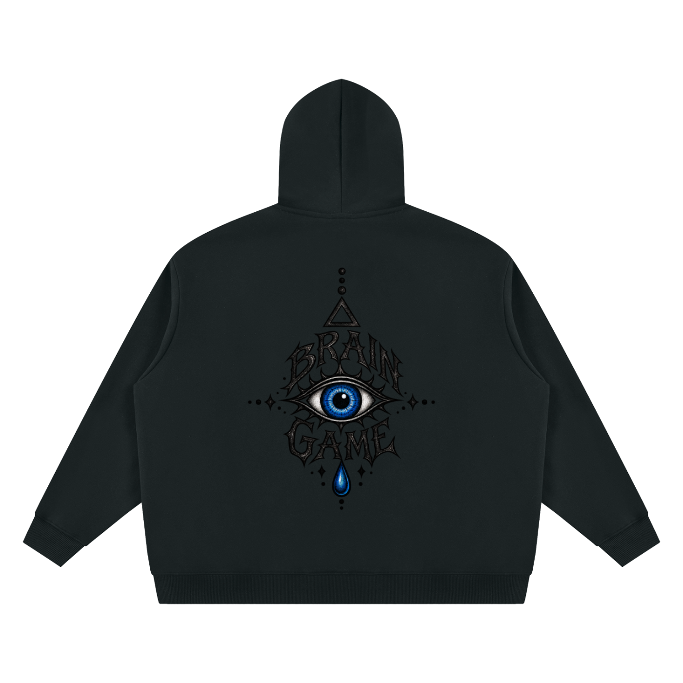 BG Unisex Oversized “Fat-Zip” Hoodie