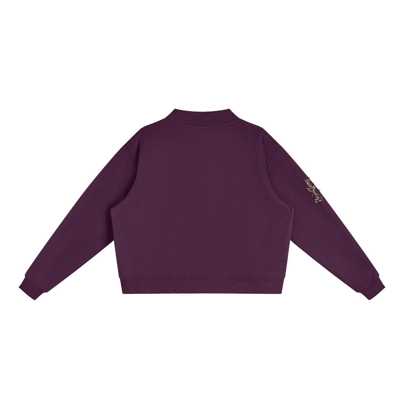 BG Essential “New Wave” Mock-Neck Crew