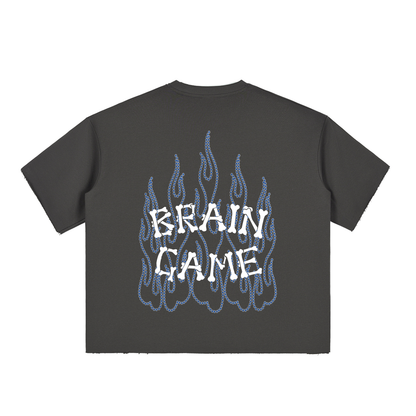 BG Casual “Members” Boxy Raw-Edge Tee