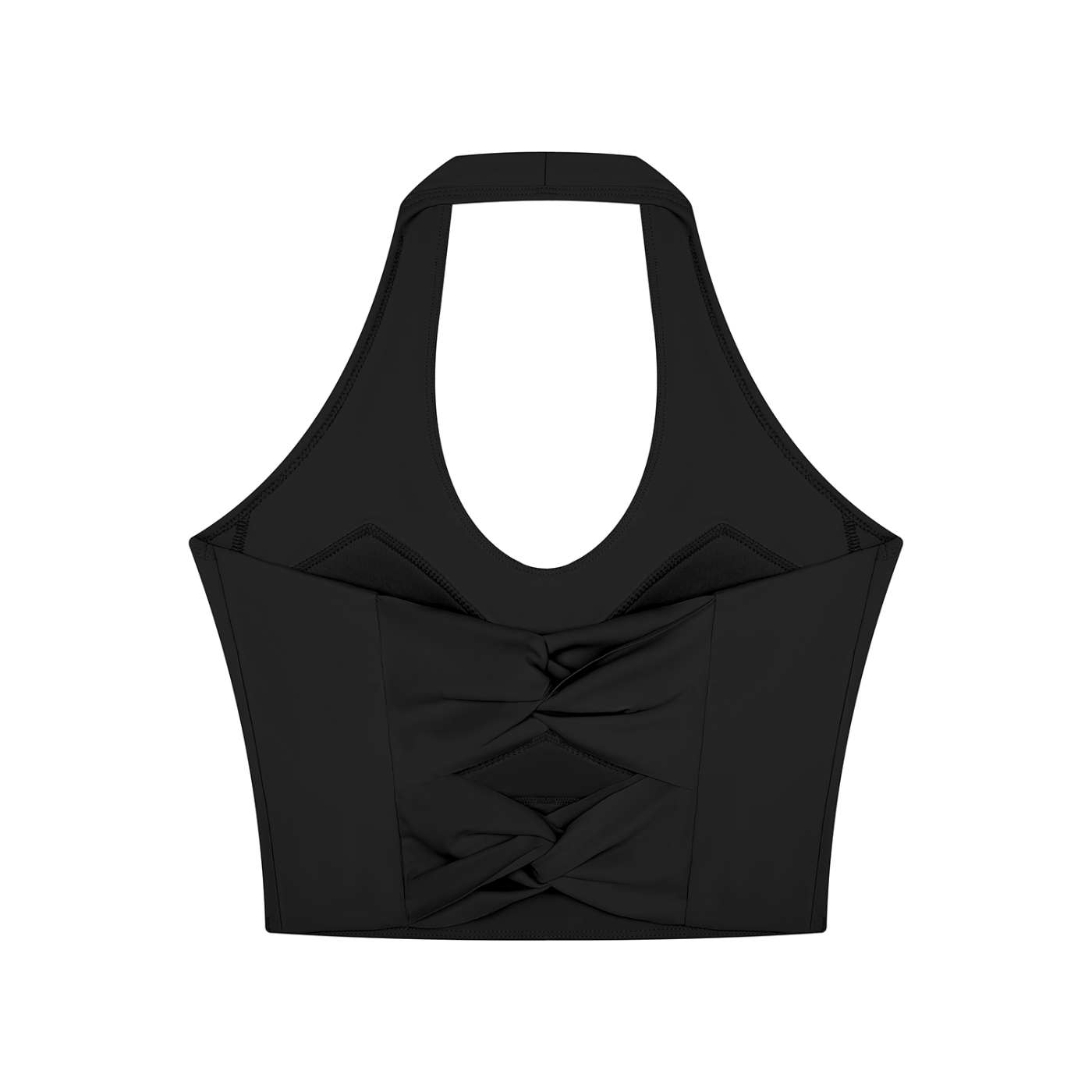 BG Women's “Back Loop” Halter Yoga Sports Bra