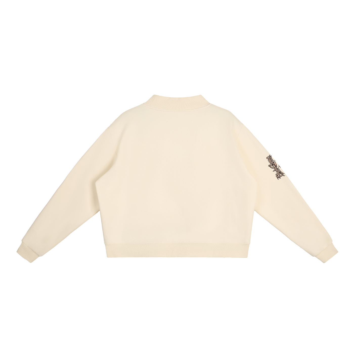 BG Essential “New Wave” Mock-Neck Crew