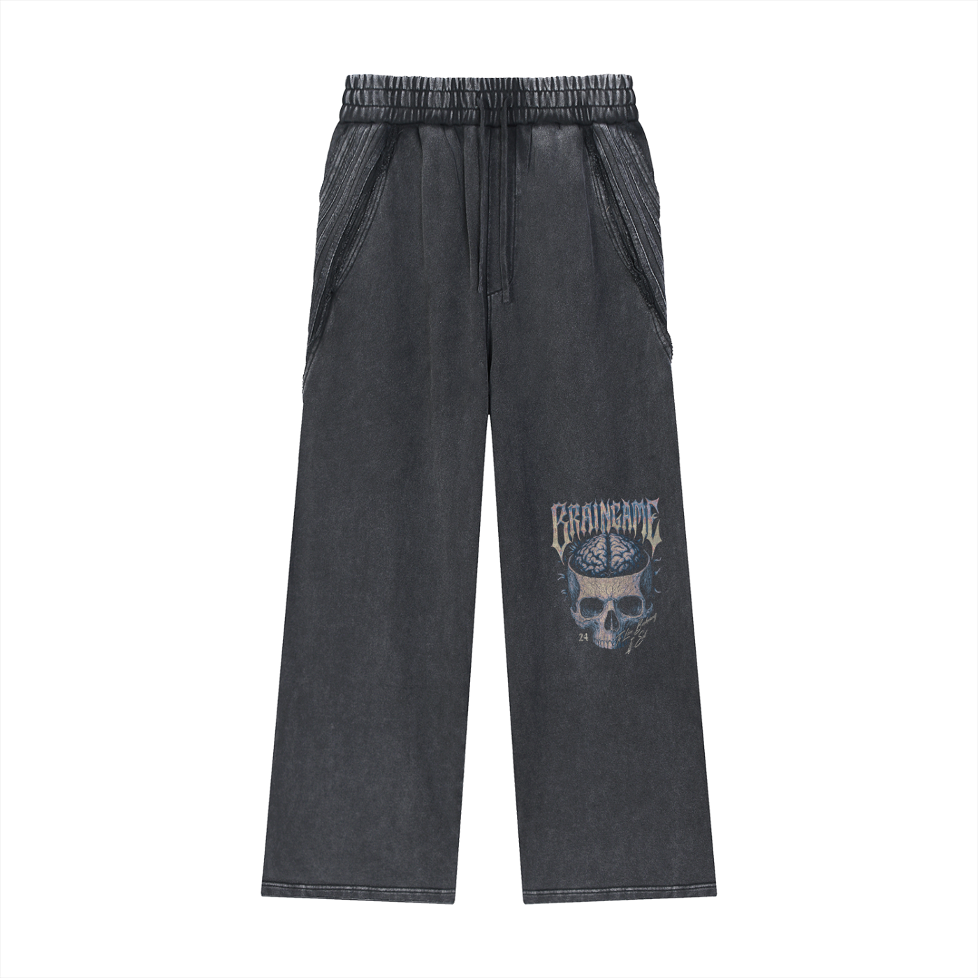 BG “Bikers” Raw Edge Sweatpants