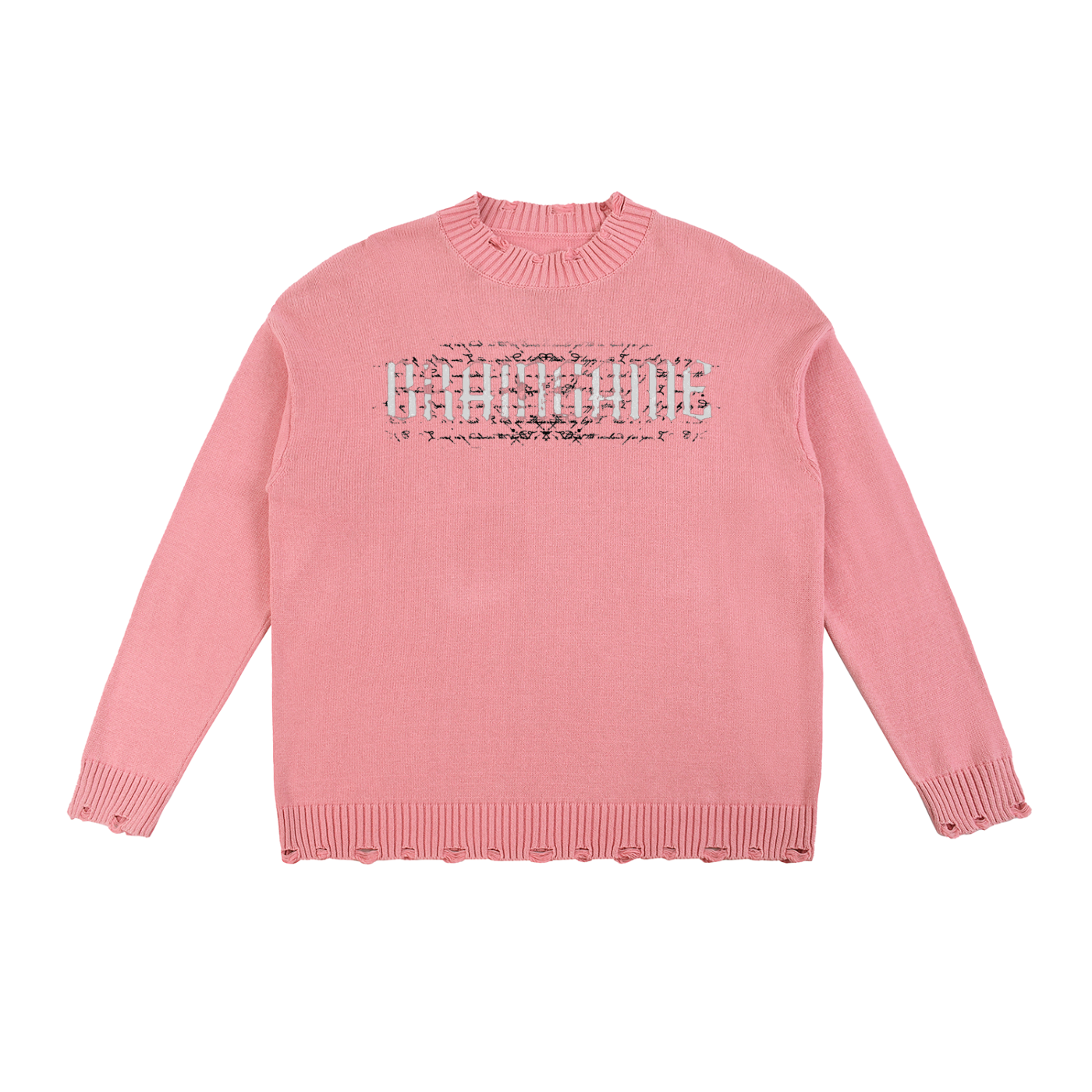 BG “Frayed” Sweater