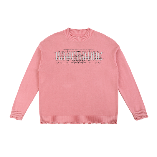 BG “Frayed” Sweater
