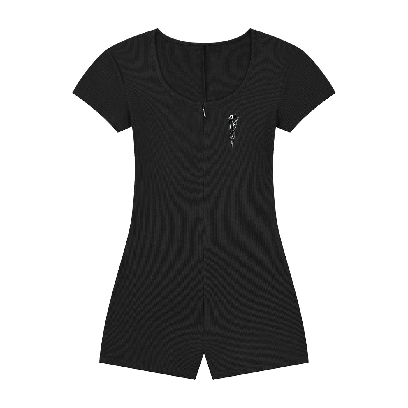 BG Women's Dual-Function Cape Tie-Waist Romper