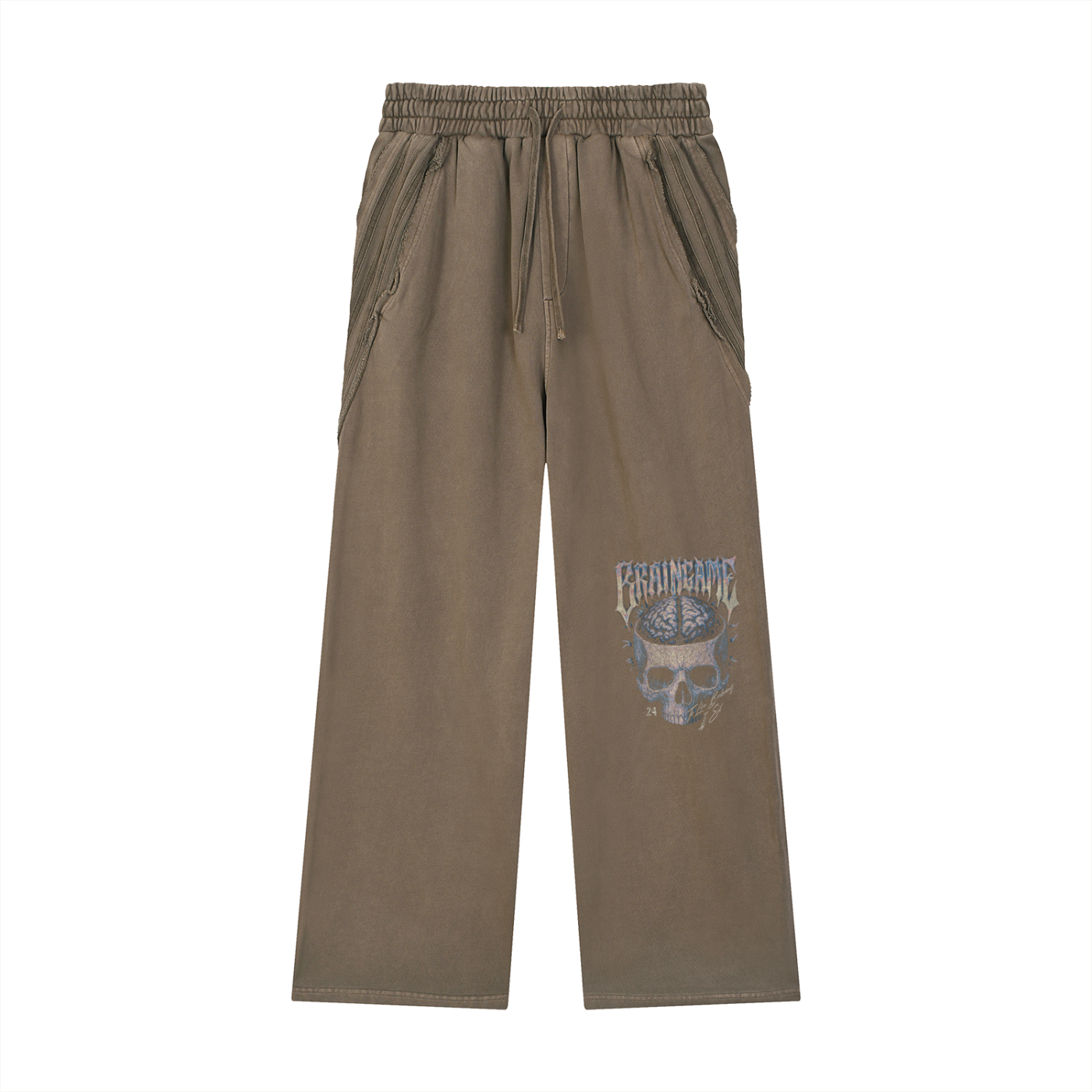 BG “Bikers” Raw Edge Sweatpants