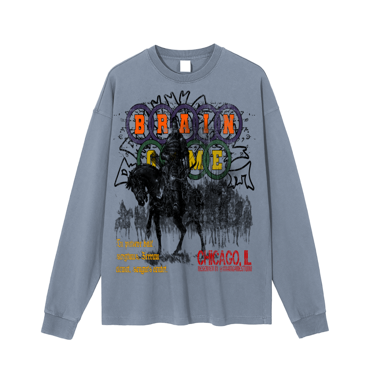 BG “Warrior” Vintage Washed  T-Shirt