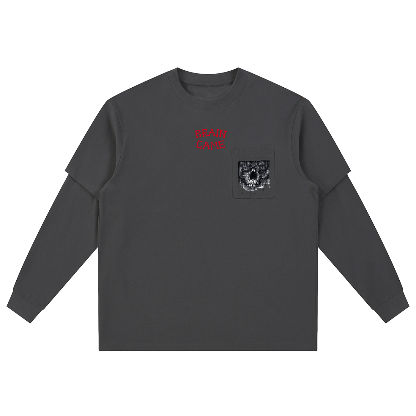 BG Dark Days Layered Oversized Tee