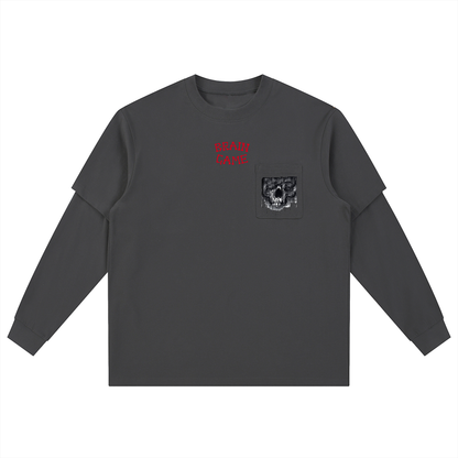 BG Dark Days Layered Oversized Tee