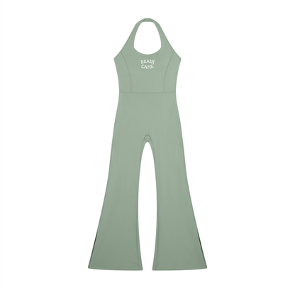 BG Women’s Halter Flared Jumpsuit