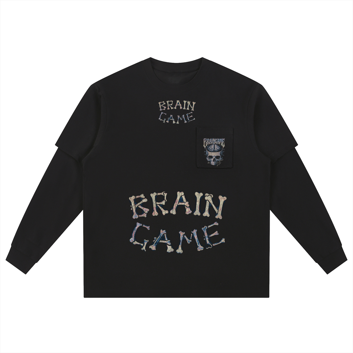 BG A “Dynasty” Double Sleeve Oversized Tee