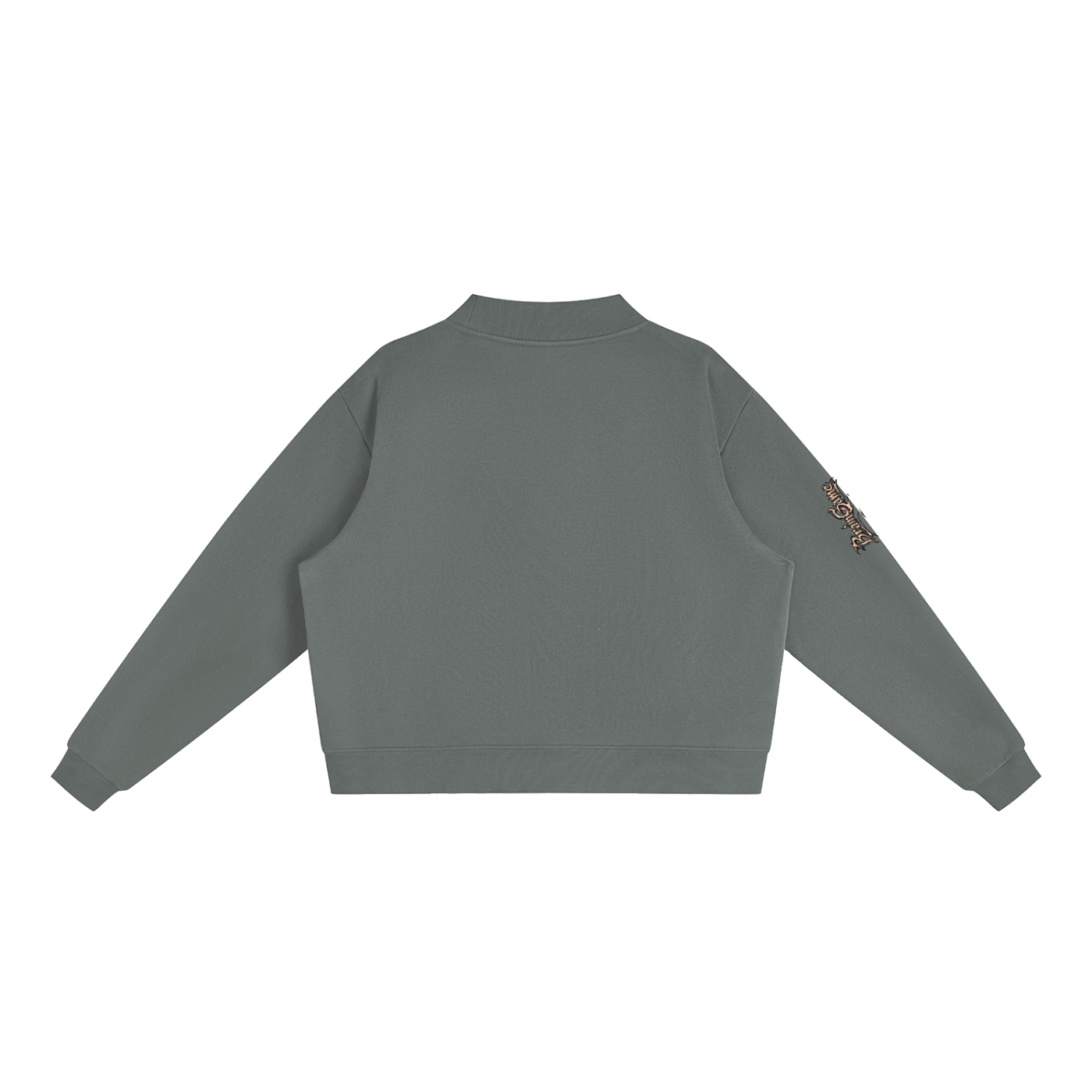 BG Essential “New Wave” Mock-Neck Crew
