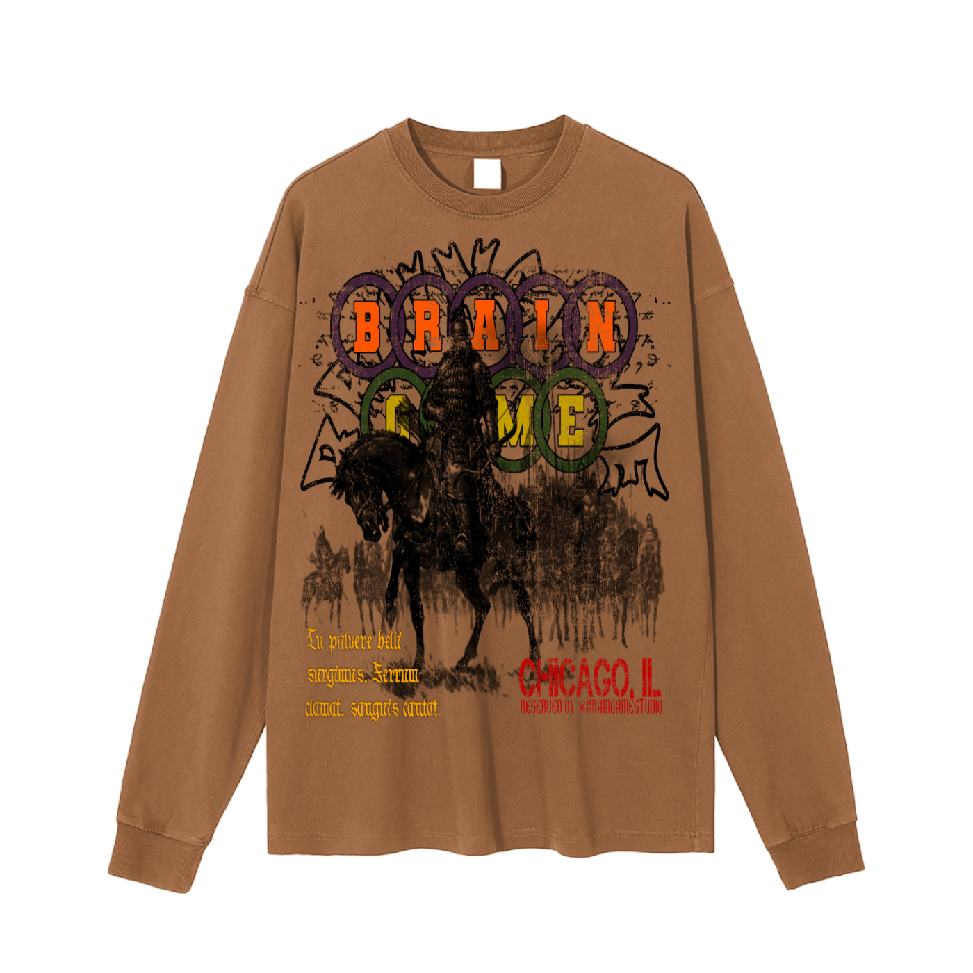 BG “Warrior” Vintage Washed  T-Shirt