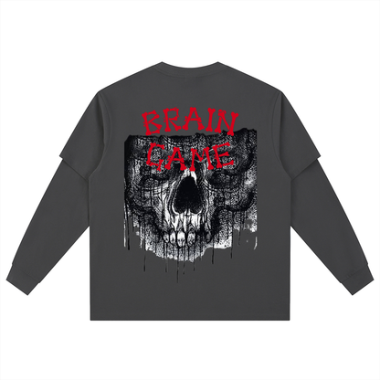 BG Dark Days Layered Oversized Tee