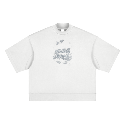 BG “Clouded” Heavy Mock Neck T-shirt