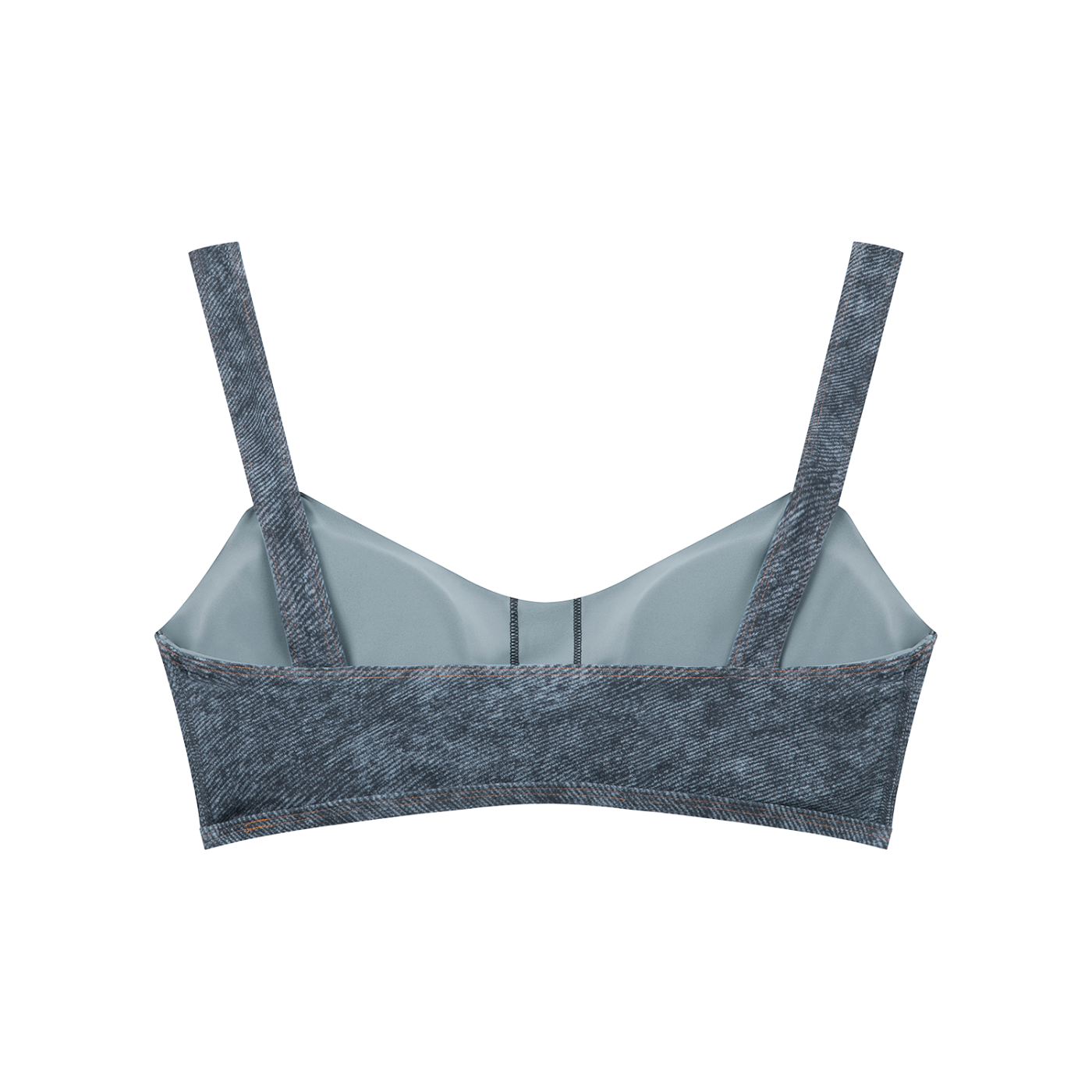 BG Women's Faux Denim Sports Bra