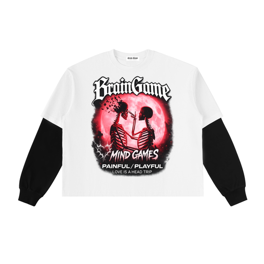 BG “Mind Games” Tee (Layered Oversized)