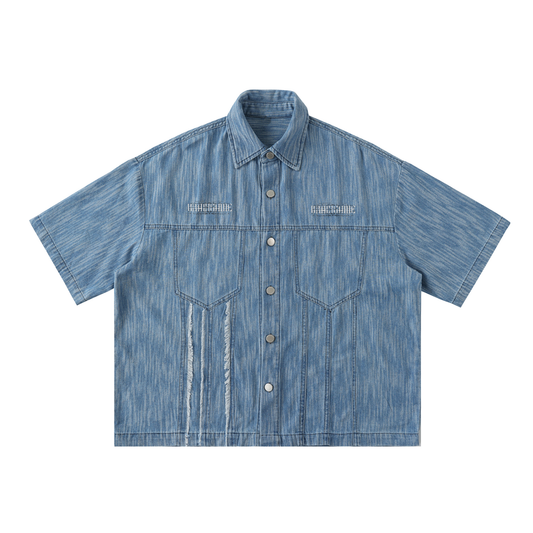 BG “BlueBenji” Button Up Shirt