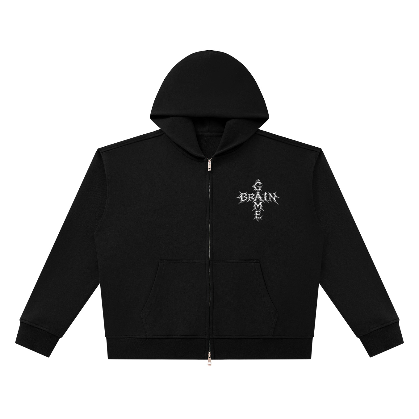 BG “Almighty” Heavyweight Full Zip Hoodie