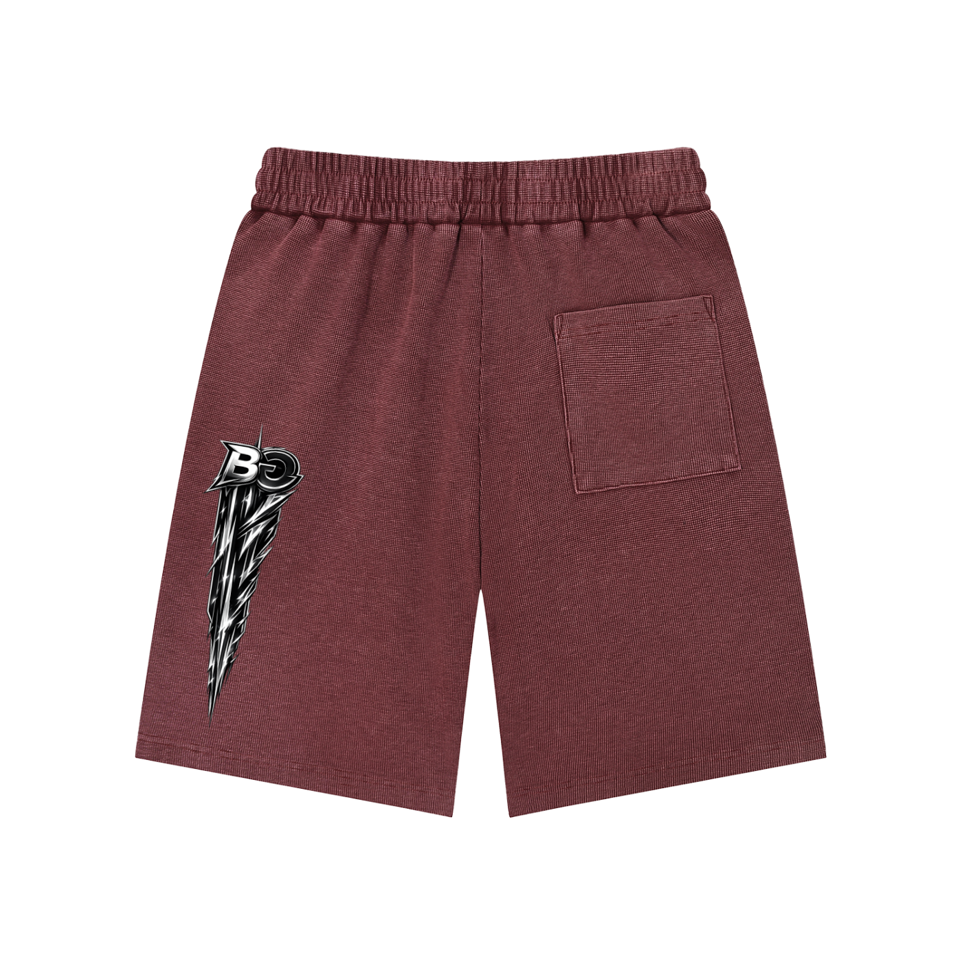 BG “On Ice” Waffle Knit Shorts