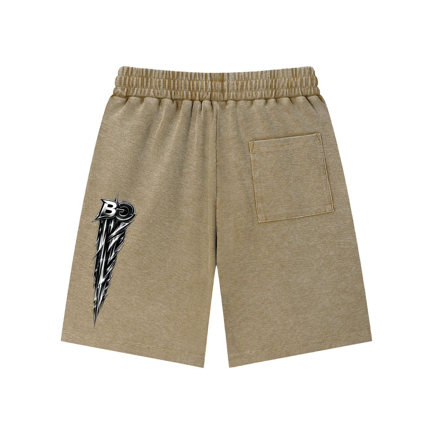 BG “On Ice” Waffle Knit Shorts