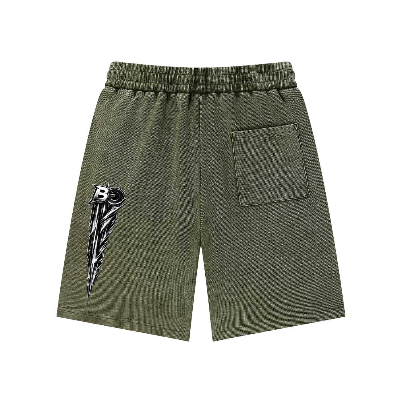 BG “On Ice” Waffle Knit Shorts