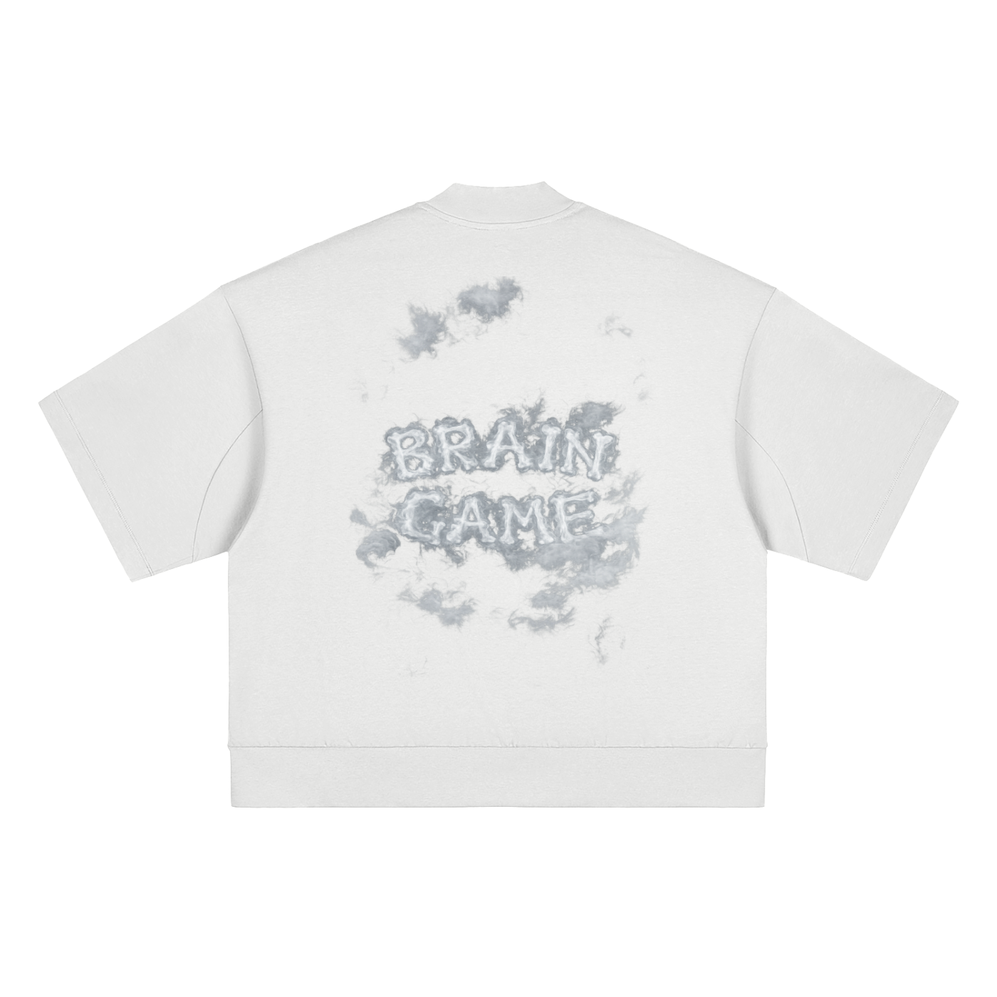 BG “Clouded” Heavy Mock Neck T-shirt