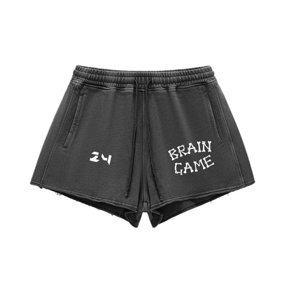 BG Women’s Raw Edge Drawstring Shorts