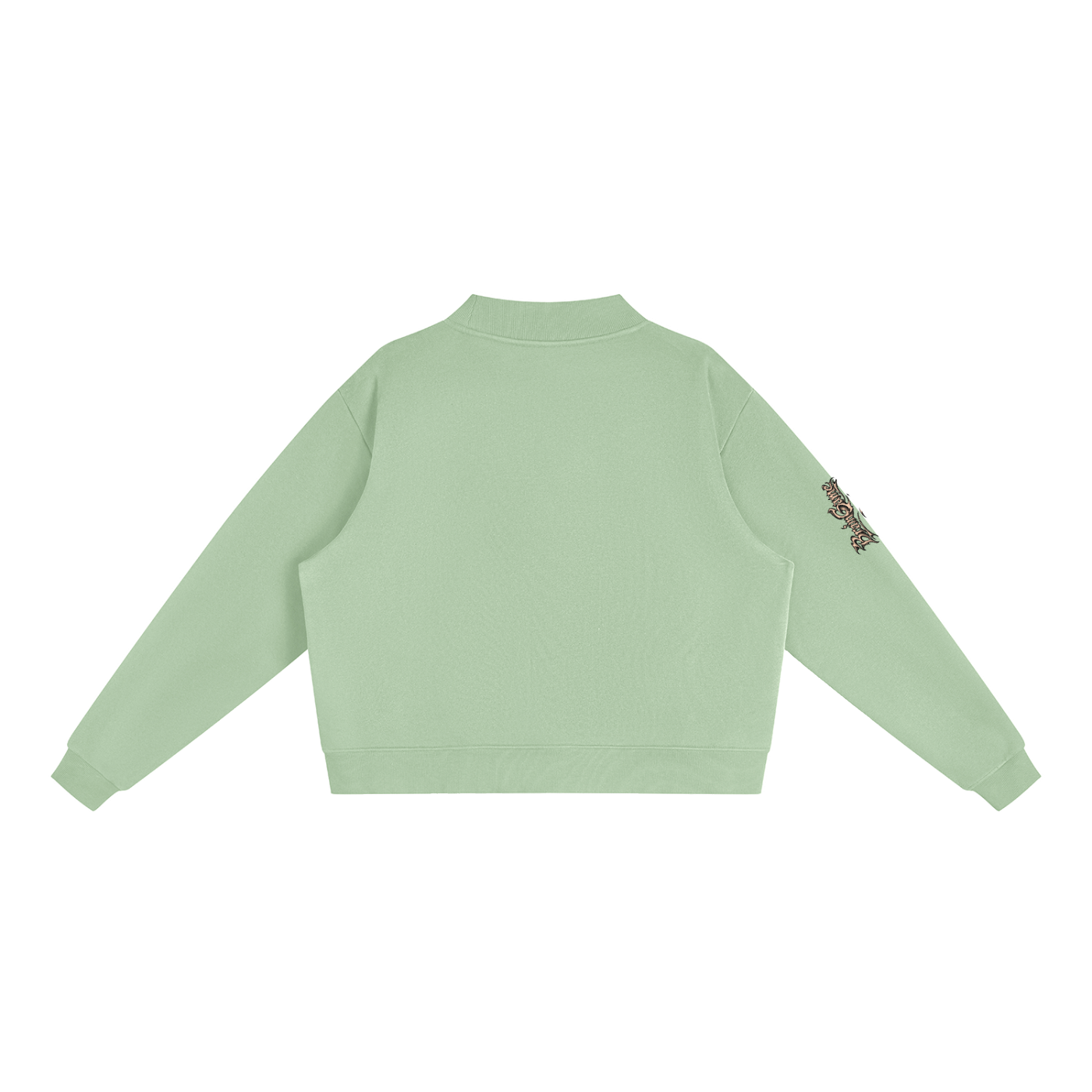 BG Essential “New Wave” Mock-Neck Crew