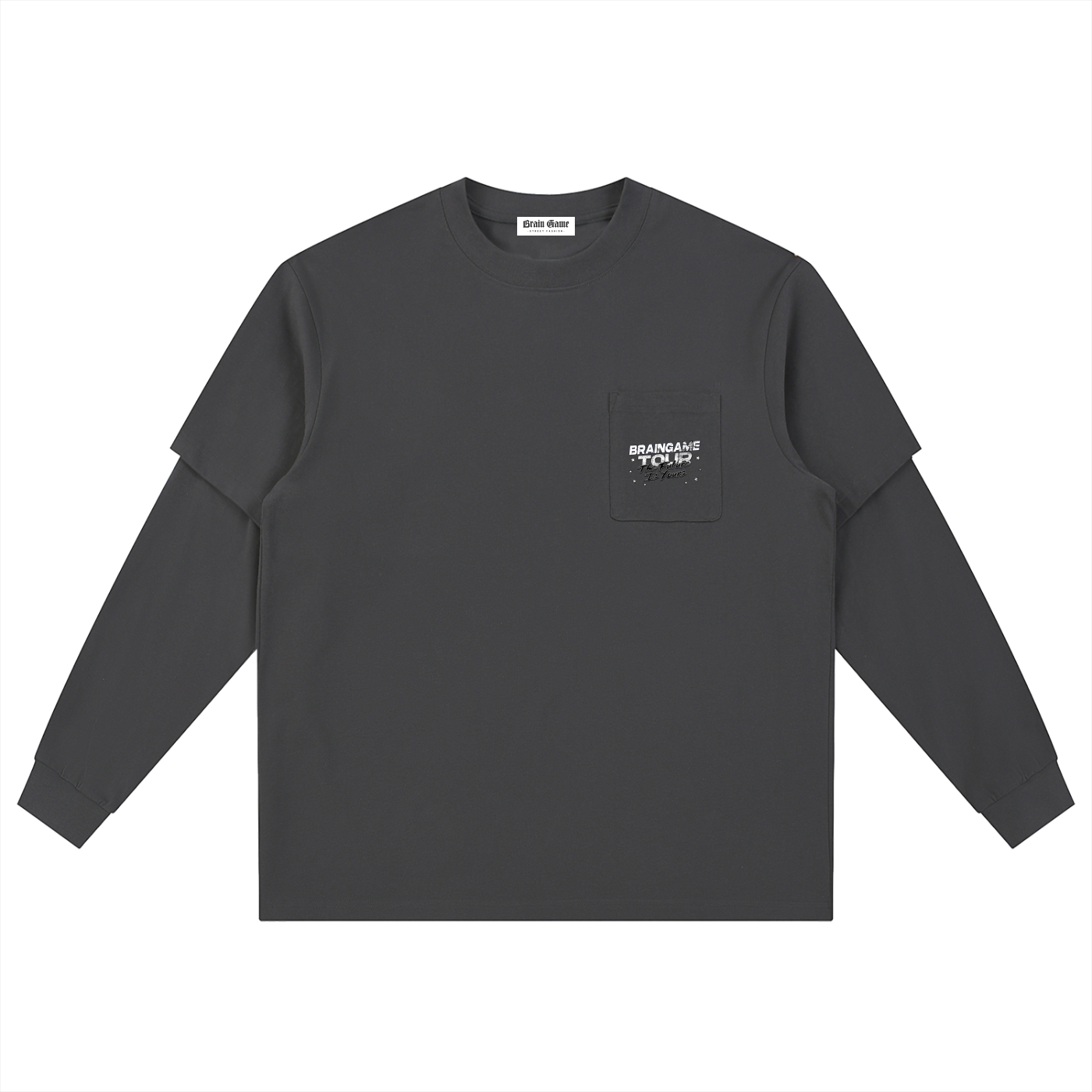 BG “World Tour” Oversized Double Sleeve Tee