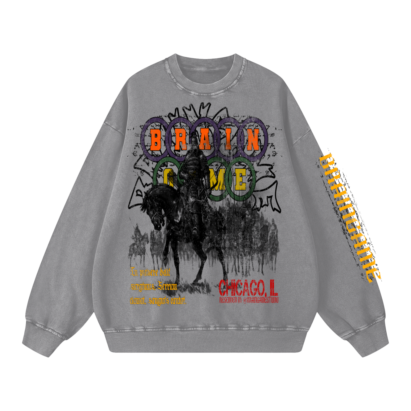BG “Warrior” Oversized Sweatshirt