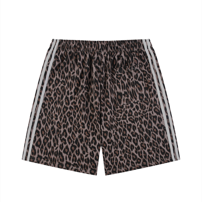BG Unisex Heavyweight Leopard Shorts