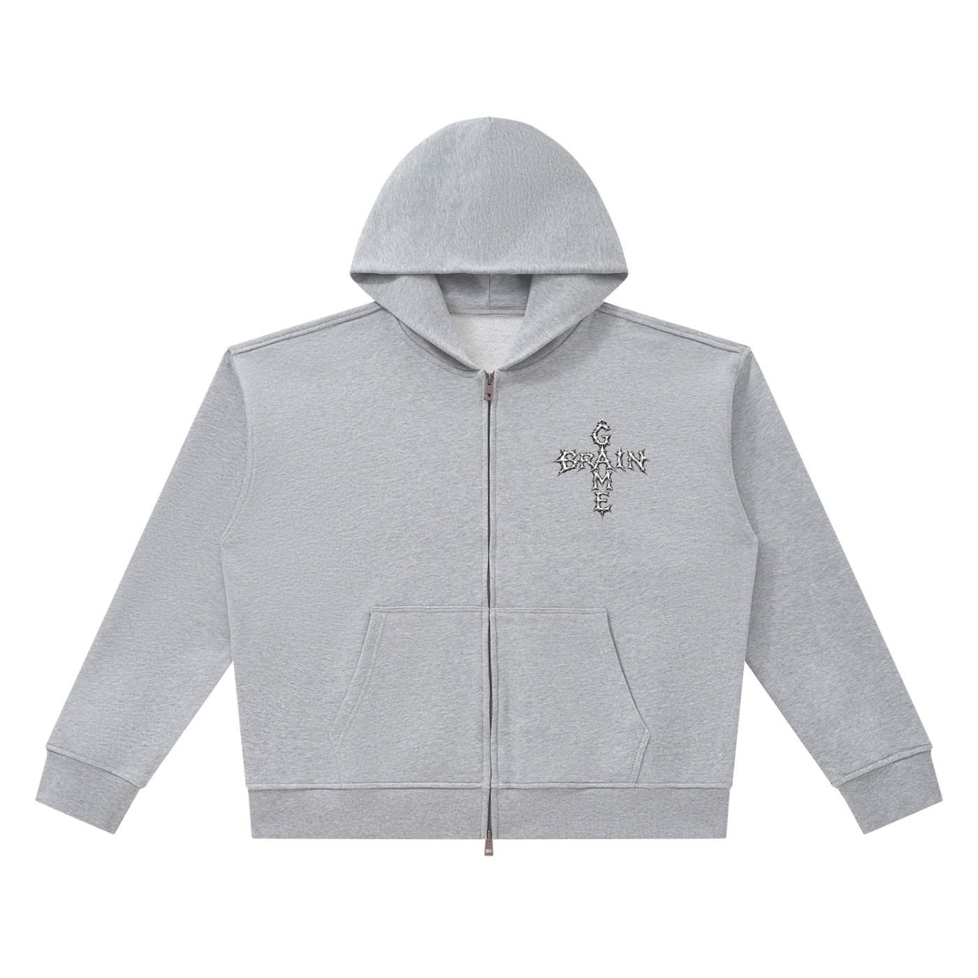 BG “Almighty” Heavyweight Full Zip Hoodie