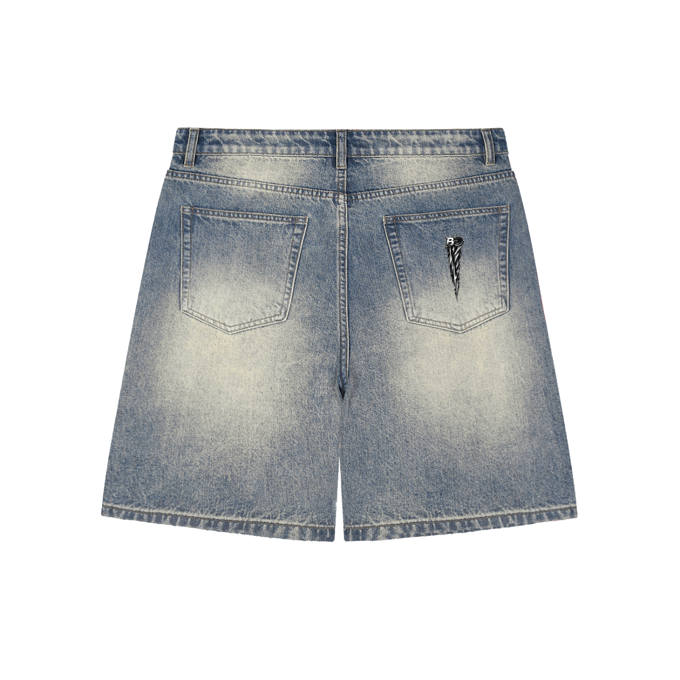 BG Faded Baggy Denim Shorts