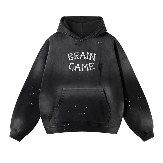 BG Frayed Vintage Hoodie - 360 GSM