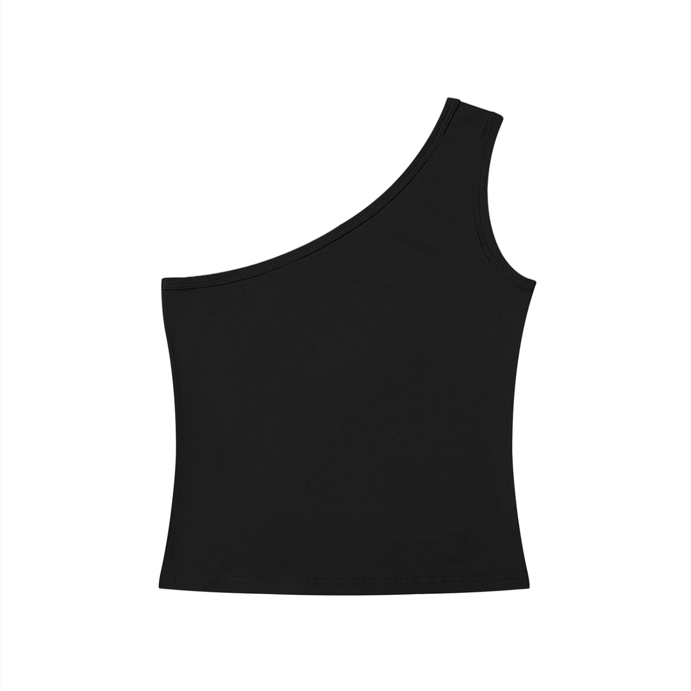 BG Women's “In The Clouds” One-Shoulder Crop T