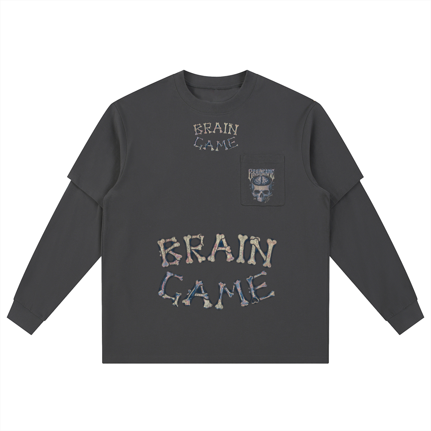 BG A “Dynasty” Double Sleeve Oversized Tee