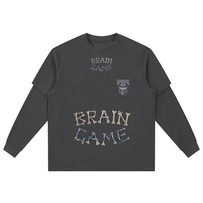BG A “Dynasty” Double Sleeve Oversized Tee